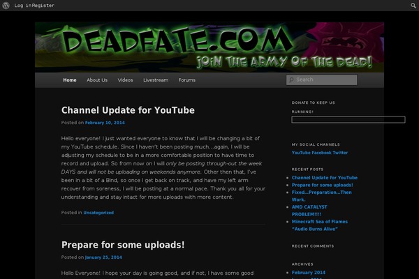 Twenty Eleven theme site design template sample