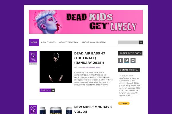 deadkidsgetlively.com site used Boldr-pro.1.3.0