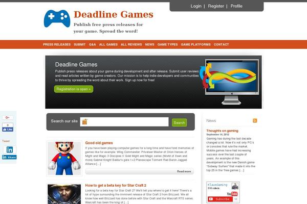 Site using Sharebox plugin