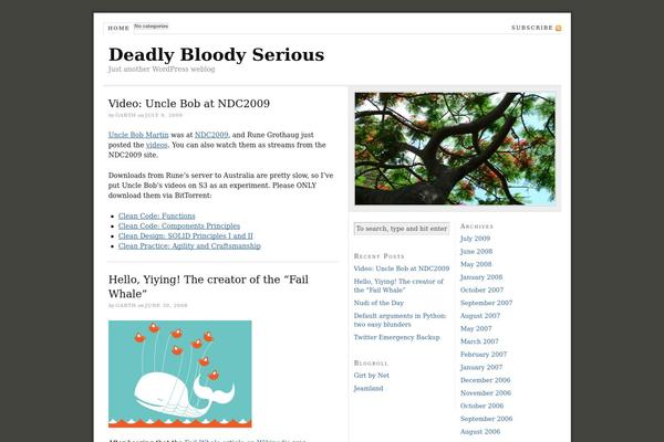 Thesis theme site design template sample