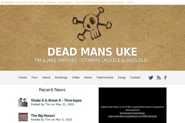 Harmony theme site design template sample