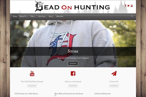 evolve theme site design template sample