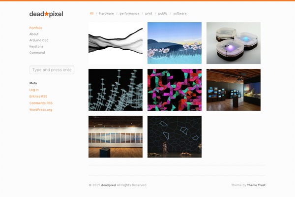 deadpixel.ca site used Infinity