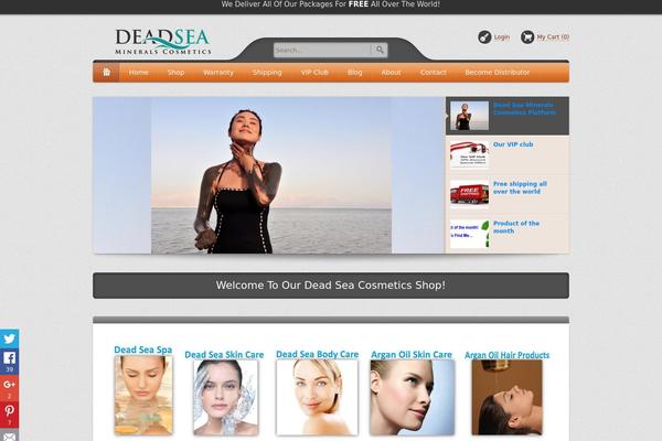Bellissima theme site design template sample