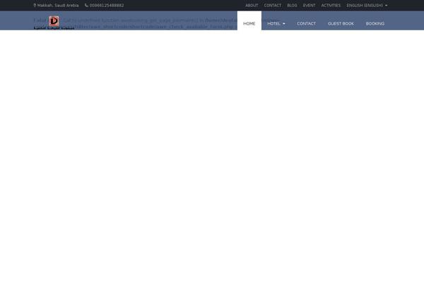 Site using Awebooking plugin