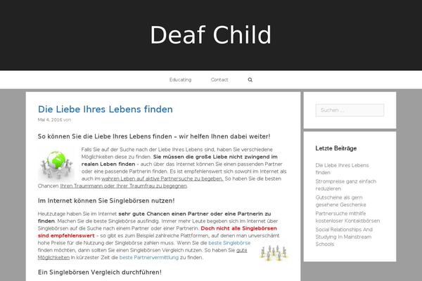 One Page Express theme site design template sample