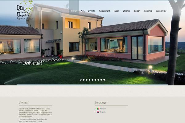 White Rock theme site design template sample