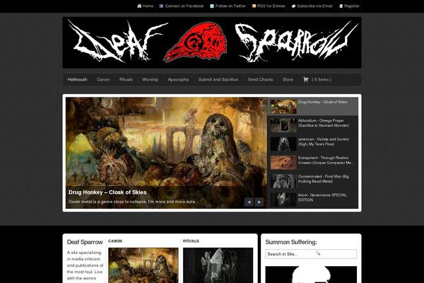 deafsparrow.com site used SnapWire