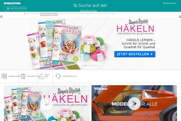 deagostini.de site used Deagostini