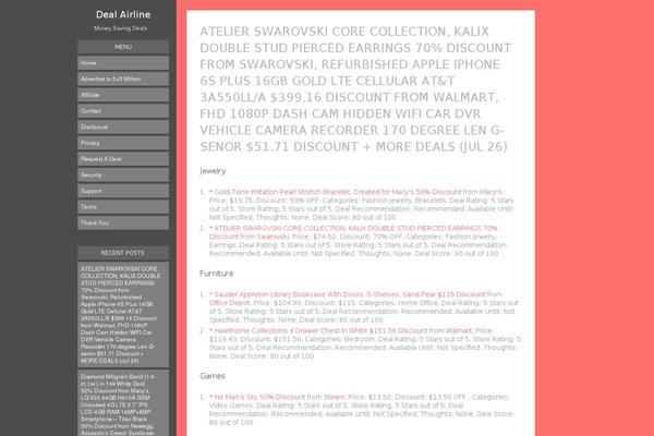 Blogly Lite theme site design template sample