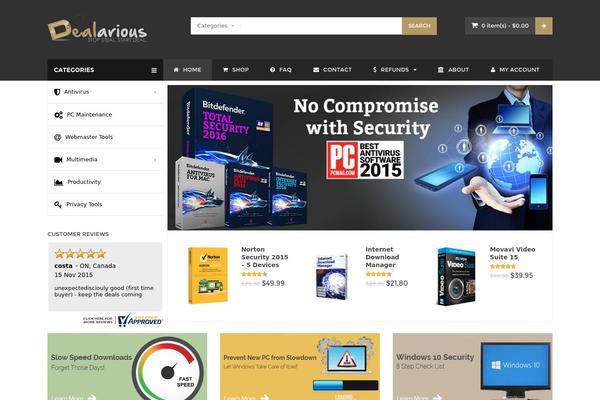Site using Theme-customisations plugin