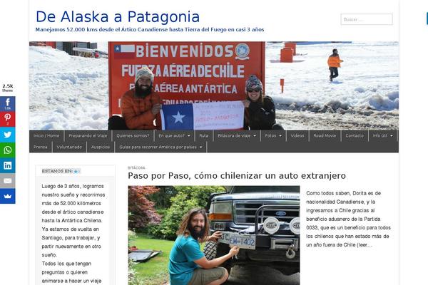 Site using Lazy Social Buttons plugin