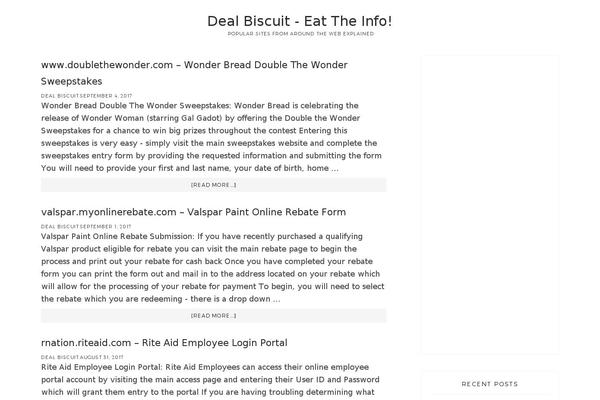 Prose theme site design template sample