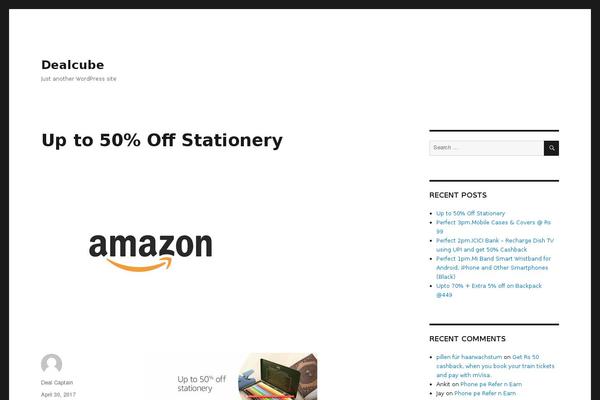 Site using Pixabay Images Gallery plugin