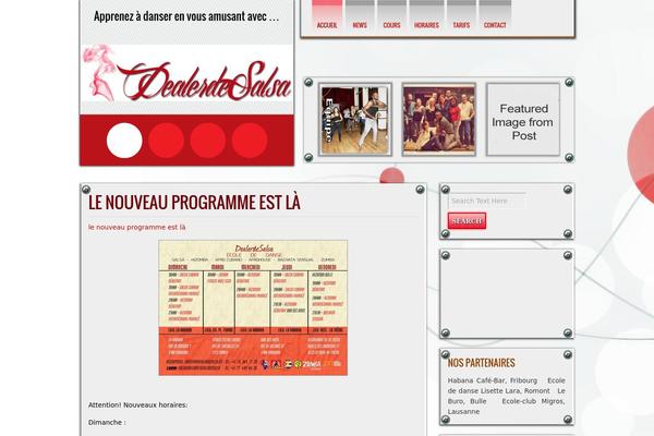 Discussion theme site design template sample
