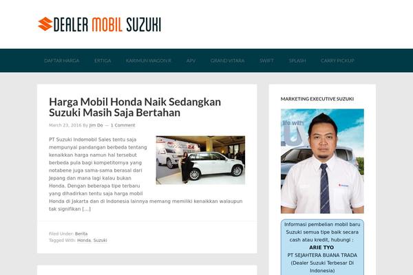 Genesis-sample theme site design template sample