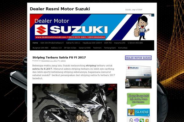 Twenty Ten theme site design template sample