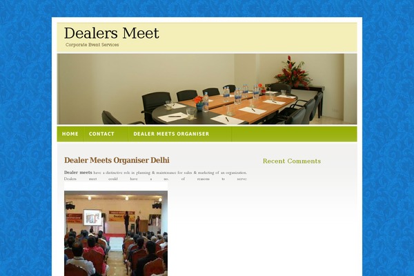 Waterpark theme site design template sample