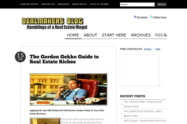 Bueno theme site design template sample