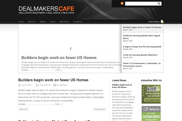 Newscast theme site design template sample