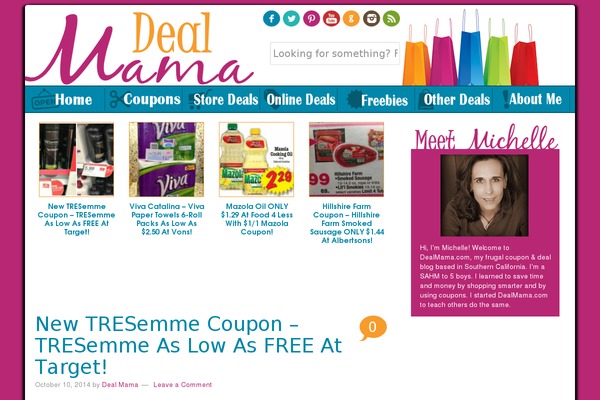 dealmama.com site used Dealmama