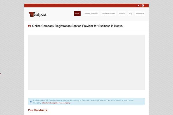 Site using Total-theme-core plugin