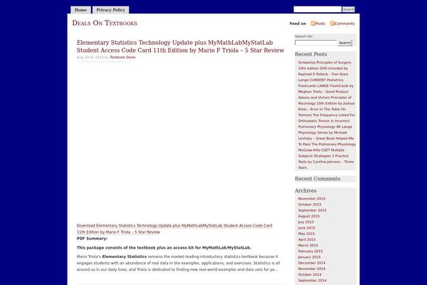 Misty Look theme site design template sample