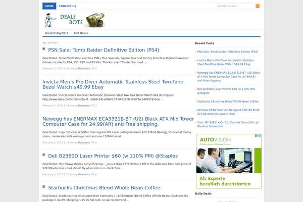 Freshlife theme site design template sample