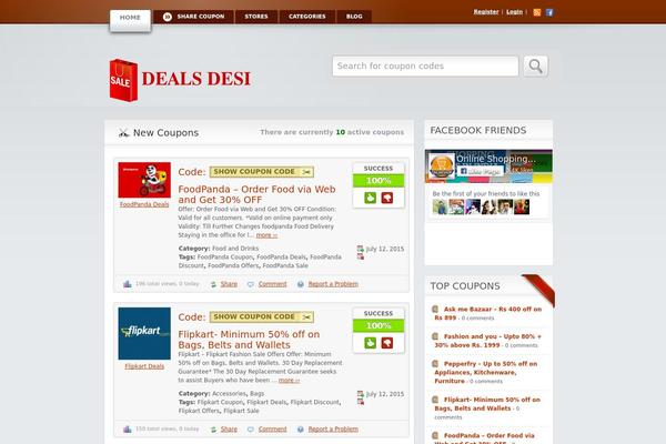 dealsdesi.com site used Clipper