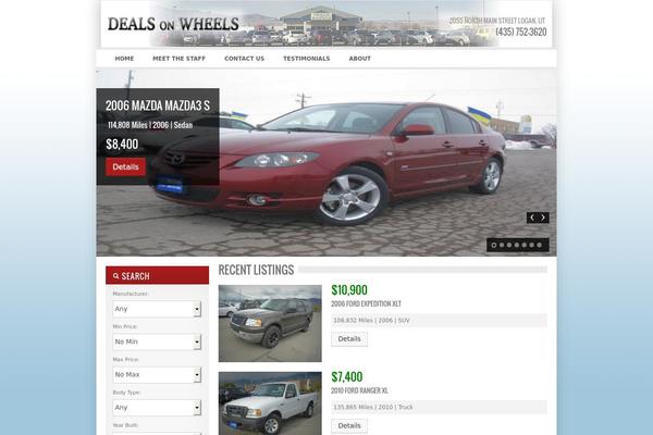 OpenDoor theme site design template sample