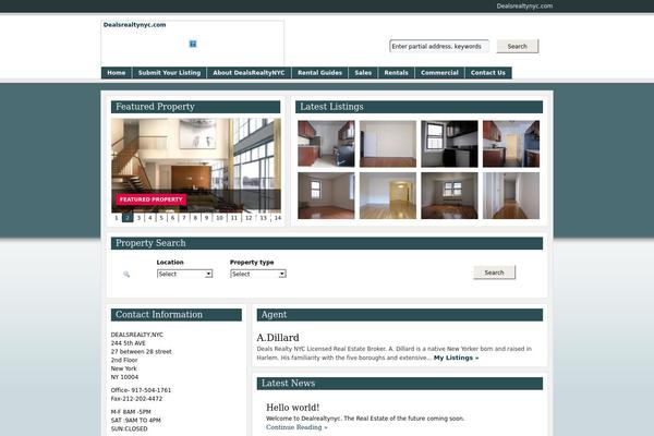 dealsrealtynyc.com site used Mainstreet