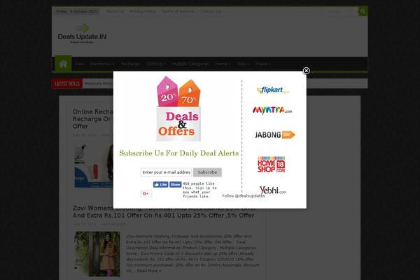 dealsupdate.in site used Deals