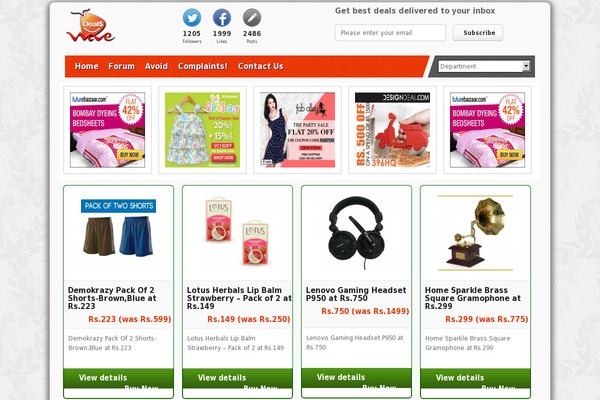viper theme site design template sample