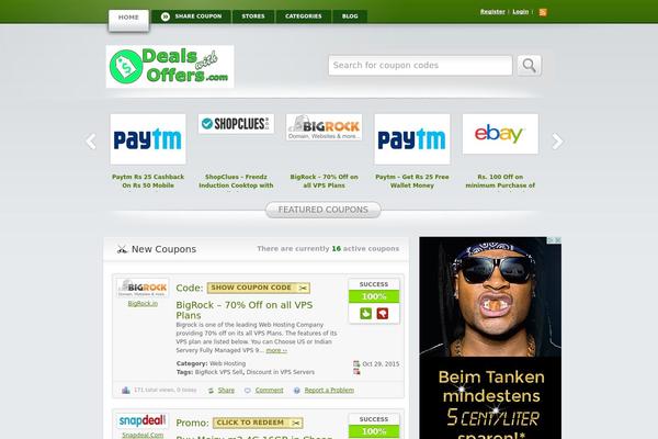 Clipper theme site design template sample