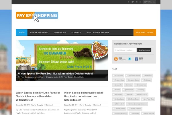 dealunited.de site used Magazon Wp