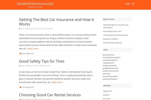RubberSoul theme site design template sample