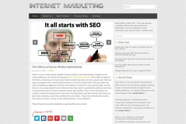 deanet.eu site used Seomarketing