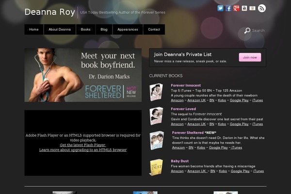 Responz theme site design template sample