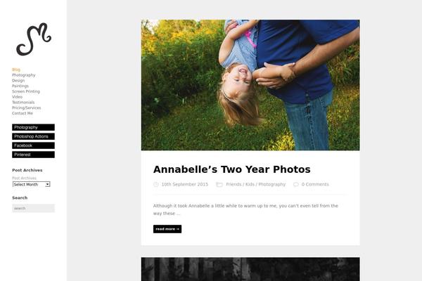 Wpex-photopro theme site design template sample