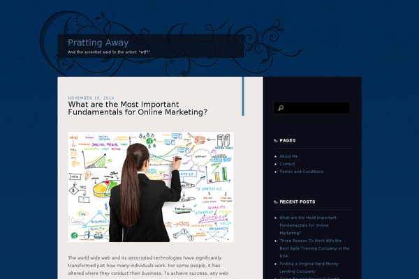 Dusk To Dawn theme site design template sample