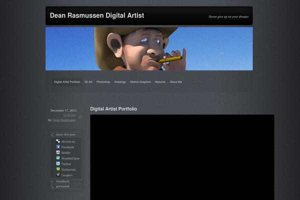 Grey Opaque theme site design template sample