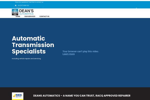 Pearl theme site design template sample