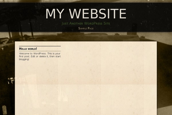 Semper Fi Lite theme site design template sample