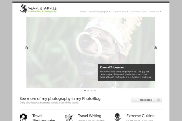 Echoes theme site design template sample