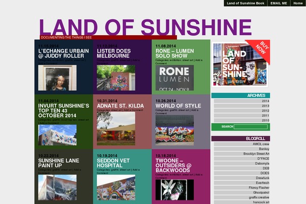 Site using Better archives widget plugin