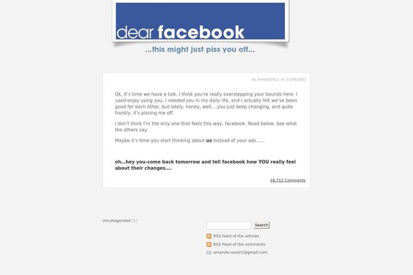 dear-facebook.org site used Vostok-theme