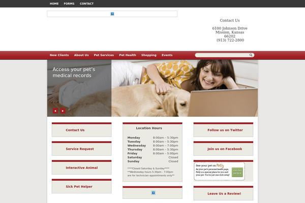 Webster1 theme site design template sample