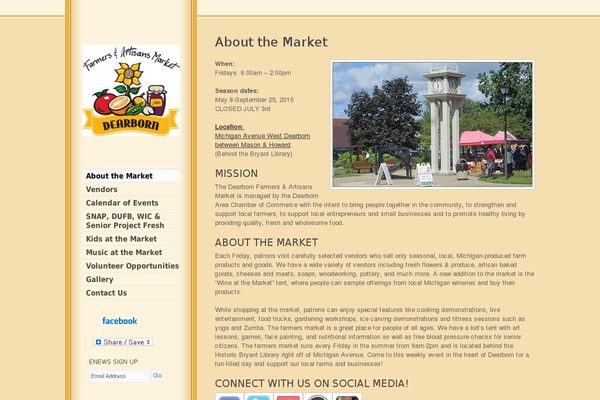 dearbornfarmersartisansmarket.com site used Galleria-v3