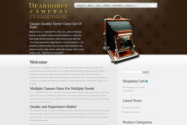 MyProduct theme site design template sample