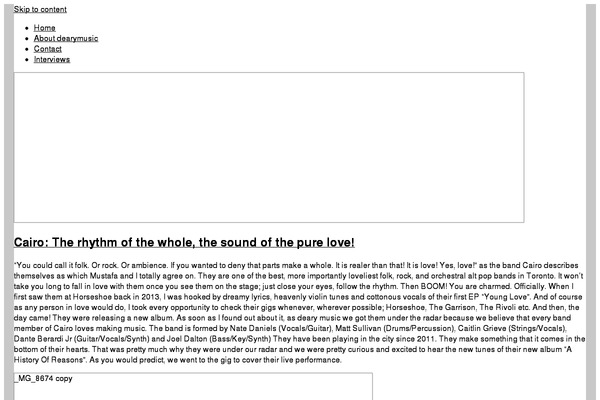 Tonal theme site design template sample
